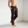 Organic Linen Lounge Pants Sustainable Comfort for Men