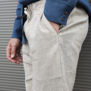 Organic Linen Lounge Pants Sustainable Comfort for Spring and Summer