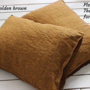 Organic Linen Pillowcase Luxurious Comfort from Nature’s Finest