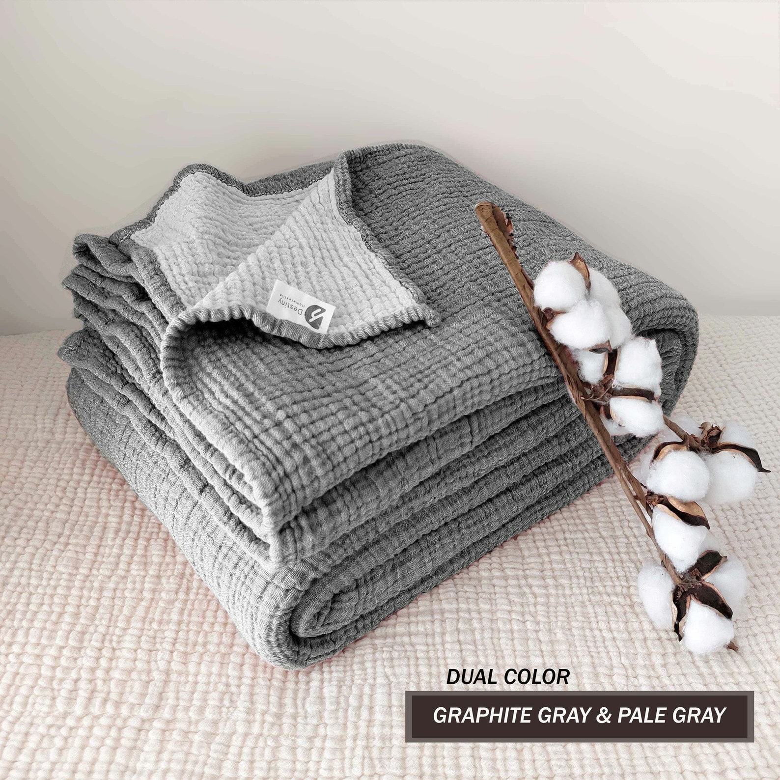 Organic Muslin Bedcover Soft, Breathable, and OEKO-TEX Certified for Your Loved Ones