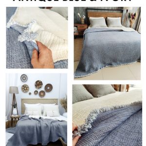 Organic Muslin Quilt Blanket Soft, Breathable, and Eco-Friendly Comfort for All Seasons