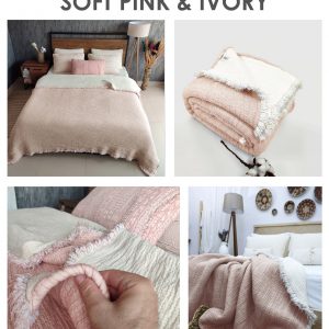 Organic Muslin Quilt Blanket Soft, Breathable, and Eco-Friendly Comfort for All Seasons