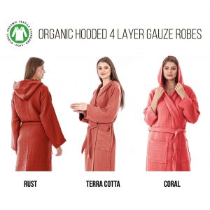 Organic Muslin Robe Cozy, Chic, and Sustainable Comfort