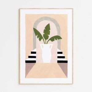 Original Artwork Print “INTERIOR II” – Elevate Your Home with Unique Illustration