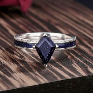 Orion Nebula Couple Rings Celestial Promise for Eternal Love