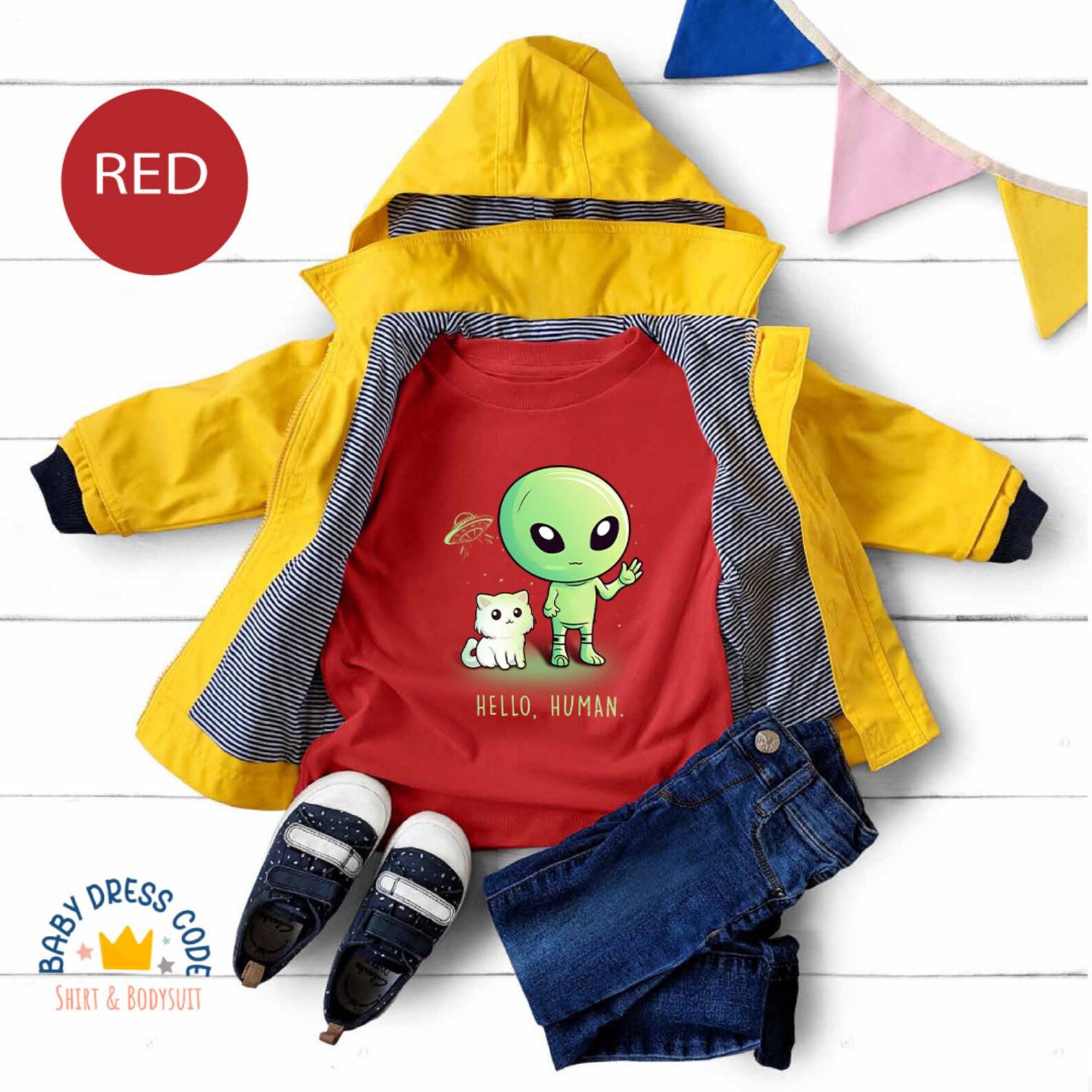 Out-of-this-World Alien Bodysuit A Cosmic Adventure for Your Little Stargazer