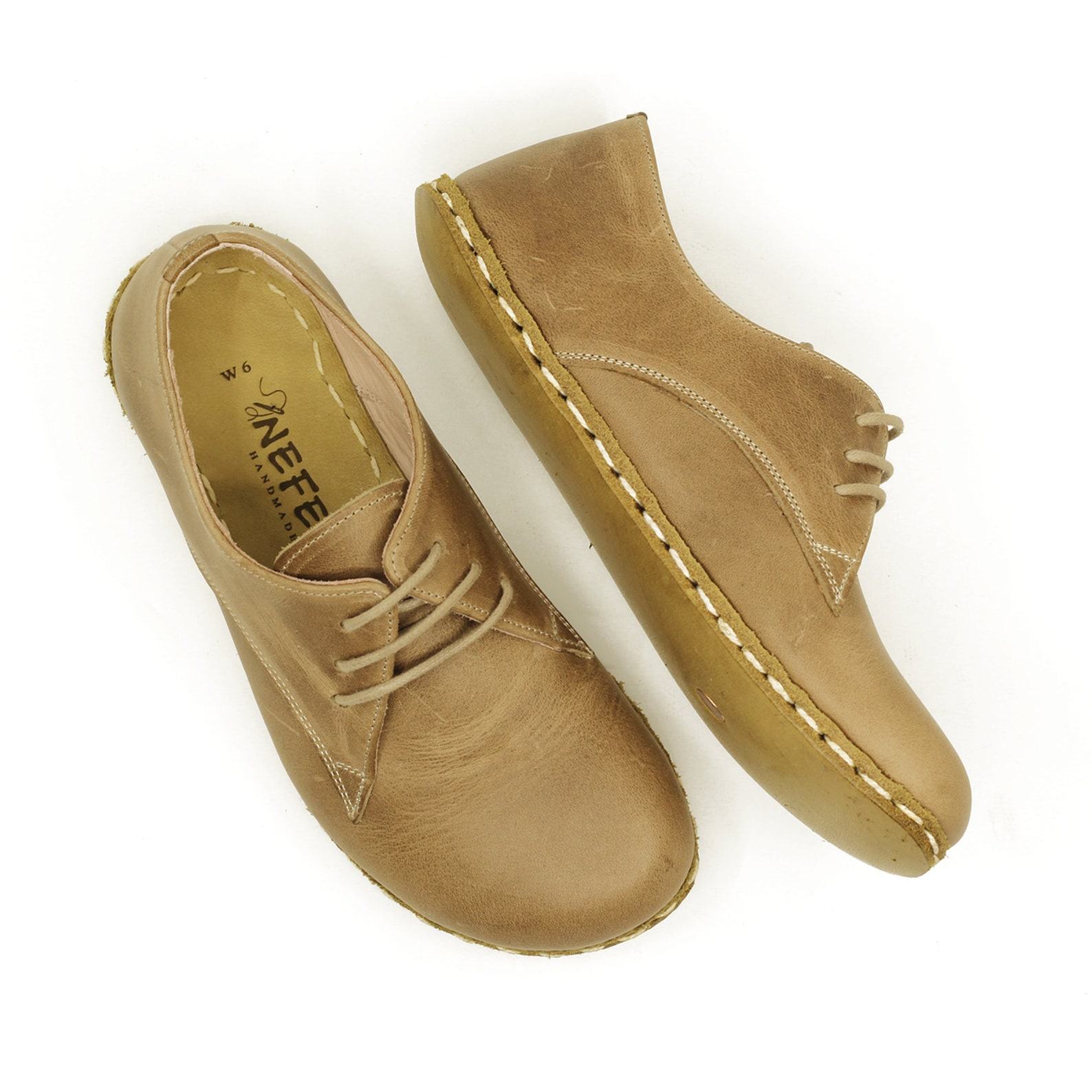 Oxford Grounding Shoes for Men  Leather Soles, Copper Grounding – Crazy Vision Style