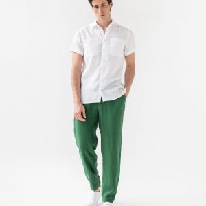 PALERMO Lightweight Linen Pants for Men in Vibrant Colors
