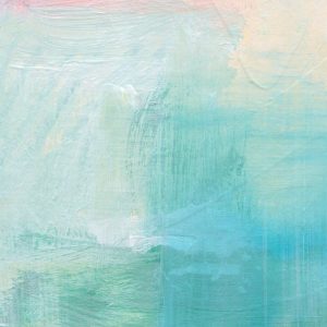 Pastel Paradise Vibrant Abstract Art for a Girly and Preppy Nursery