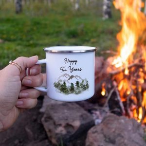 Personalized 10th Anniversary Mug A Decade of Love and Laughter