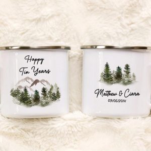 Personalized 10th Anniversary Mug A Decade of Love and Laughter