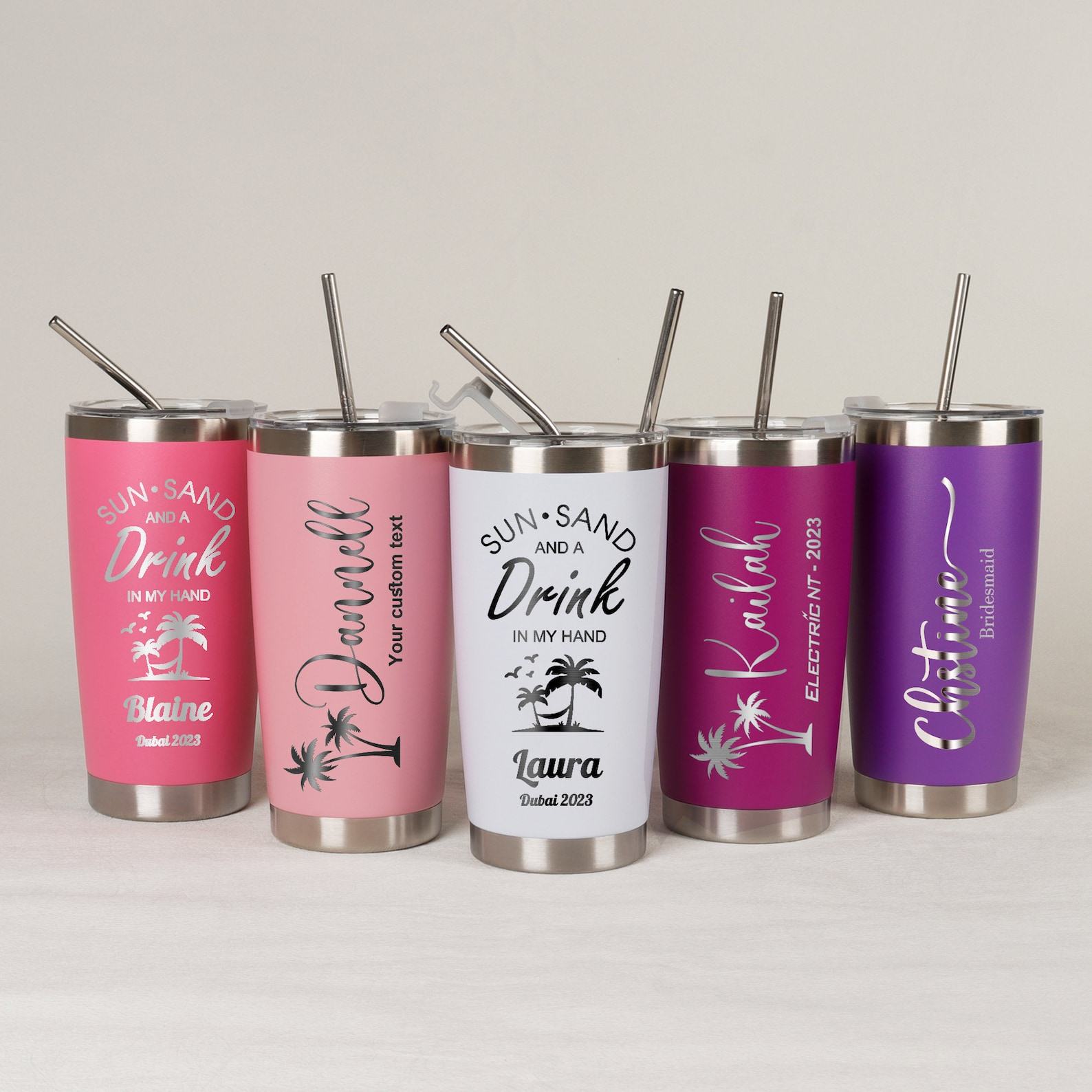 Personalized 20oz Vacation Tumbler Your Perfect Travel Companion for Unforgettable Adventures