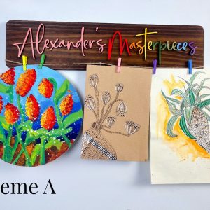Personalized 3D Art Display Sign Immortalize Your Child’s Artistic Genius