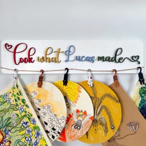 Personalized 3D Art Display Sign Immortalize Your Child’s Artistic Genius