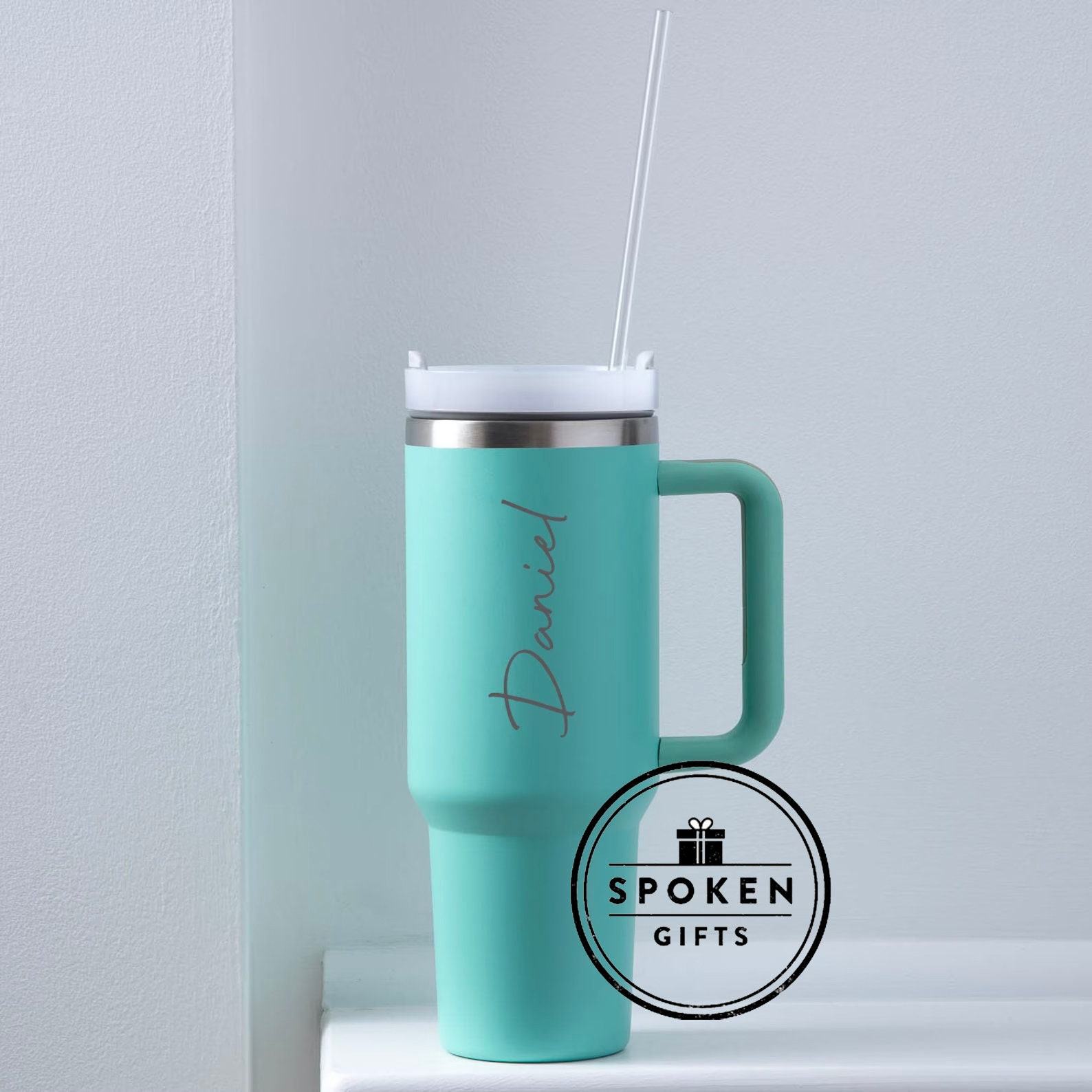 Personalized 40oz Engraved Double-Walled Travel Mug Your Name, Your Style, Your Adventure