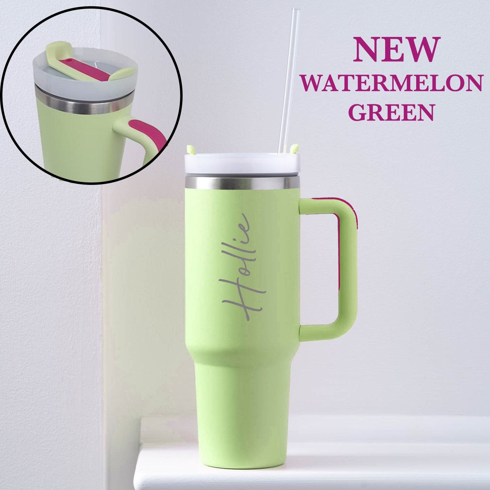 Personalized 40oz Engraved Double-Walled Travel Mug Your Name, Your Style, Your Adventure