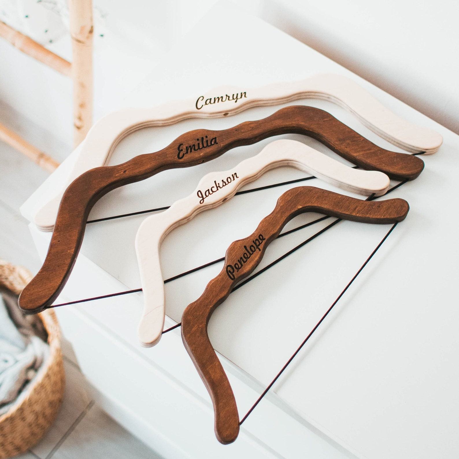 Personalized Archery Set for Kids – Engraved Wooden Toy Bow & Arrow – Waldorf Style Christmas Present