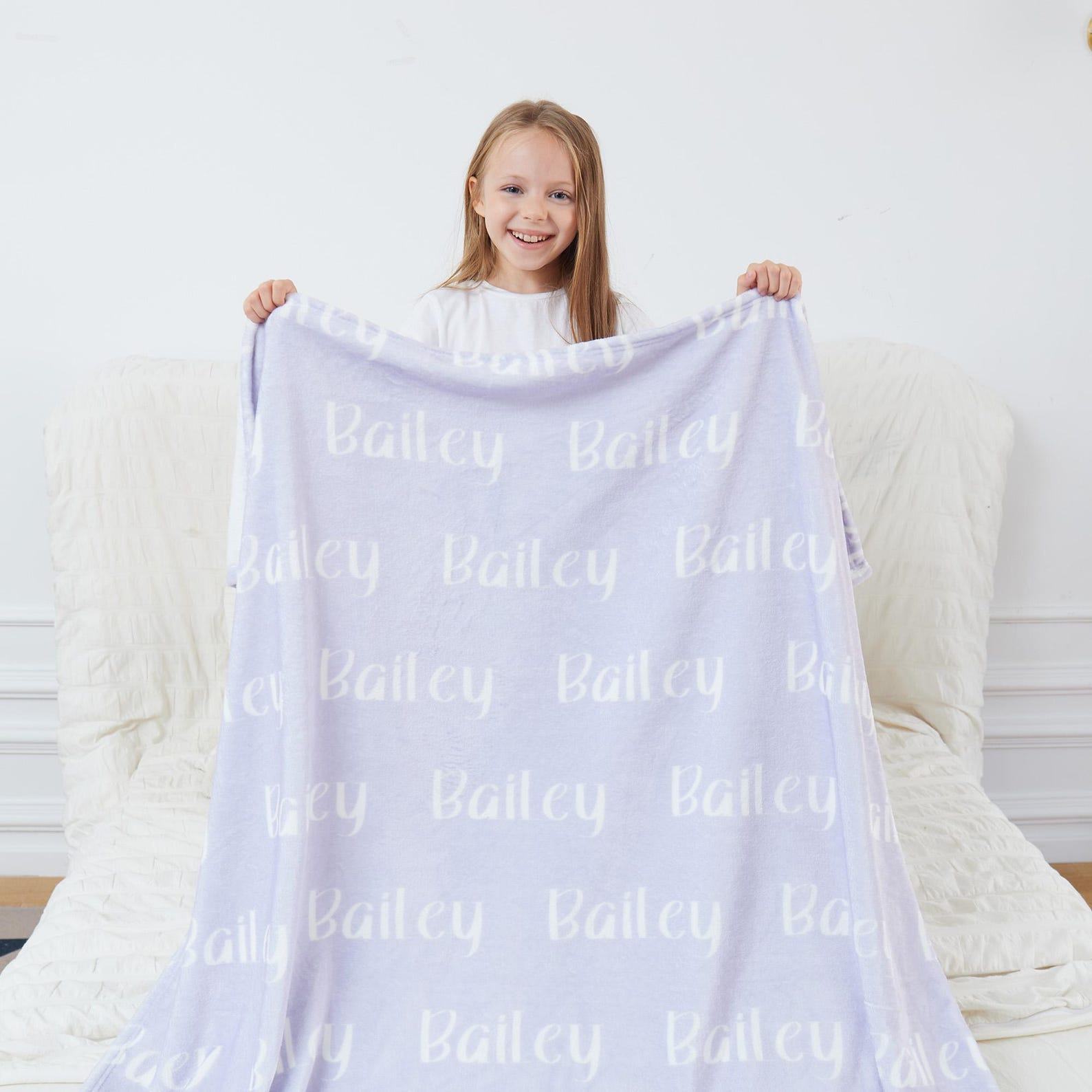 Personalized Baby Blanket Embroider Your Little One’s Name for a Timeless Treasure