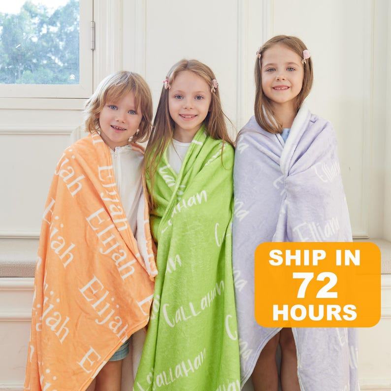 Personalized Baby Blanket Embroider Your Little One’s Name for a Timeless Treasure