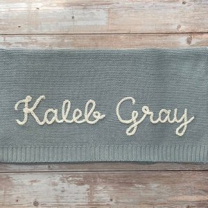 Personalized Baby Blanket Embroidered, Soft, Breathable, Interesting  Item for Newborns and Baby Showers