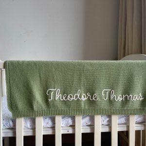 Personalized Baby Blanket Embroidered, Soft, Breathable, Interesting  Item for Newborns and Baby Showers