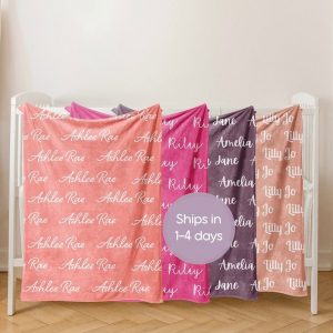 Personalized Baby Girl Blanket A Cherished Keepsake for Your Little Princess