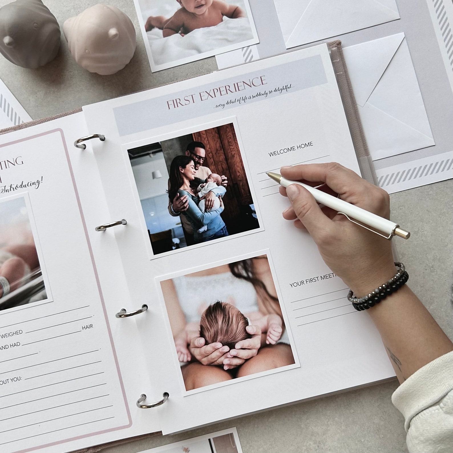 Personalized Baby Milestone Book Capture Your Little One’s Precious Moments