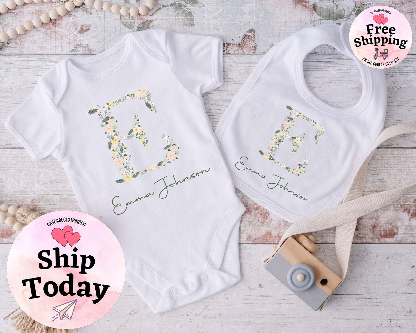 Personalized Baby Onesie Create a Unique Keepsake for Your Little One - Image 2