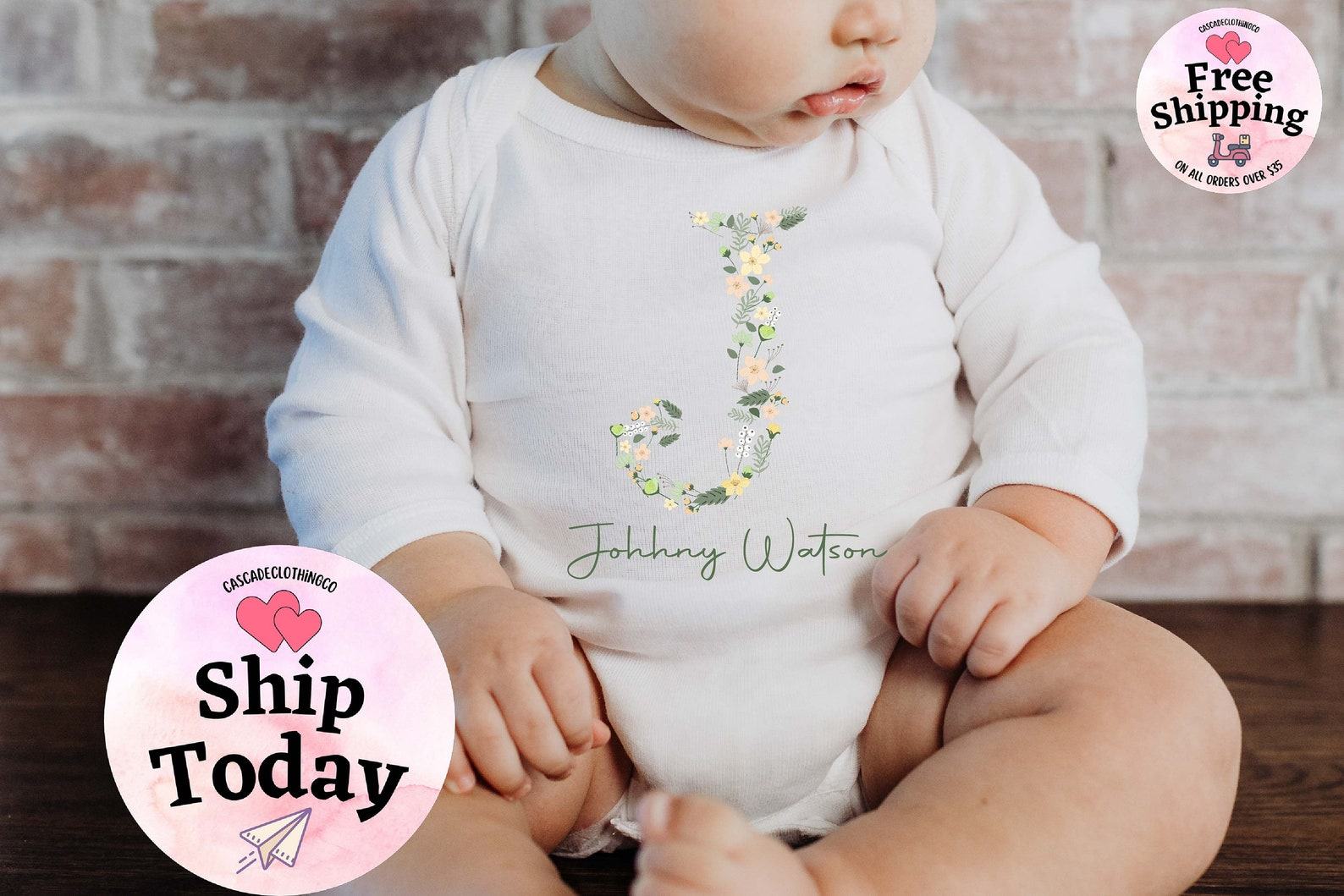 Personalized Baby Onesie Create a Unique Keepsake for Your Little One - Image 4