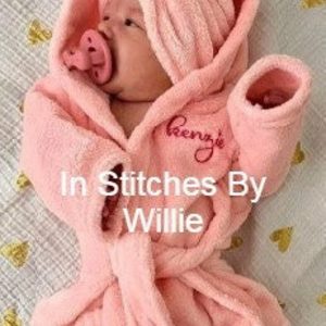 Personalized Baby Robe The Interesting  Custom Item for Newborns