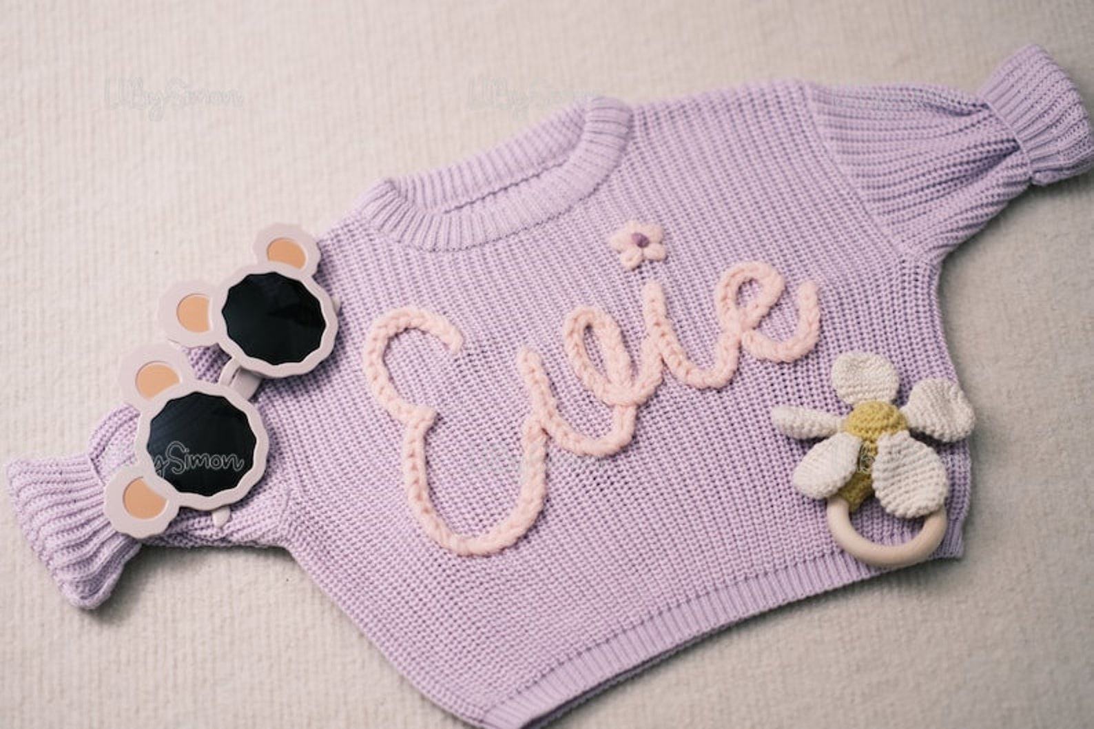 Personalized Baby Sweater Embroidered Name for a Cherished Keepsake - Image 4