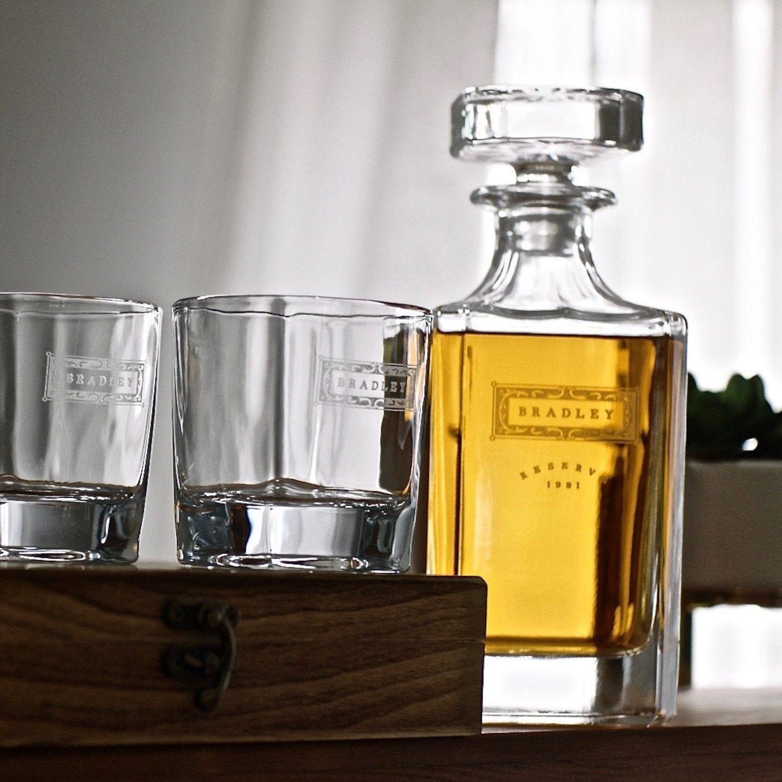 Personalized Barware The Interesting  Item for the Man in Your Life