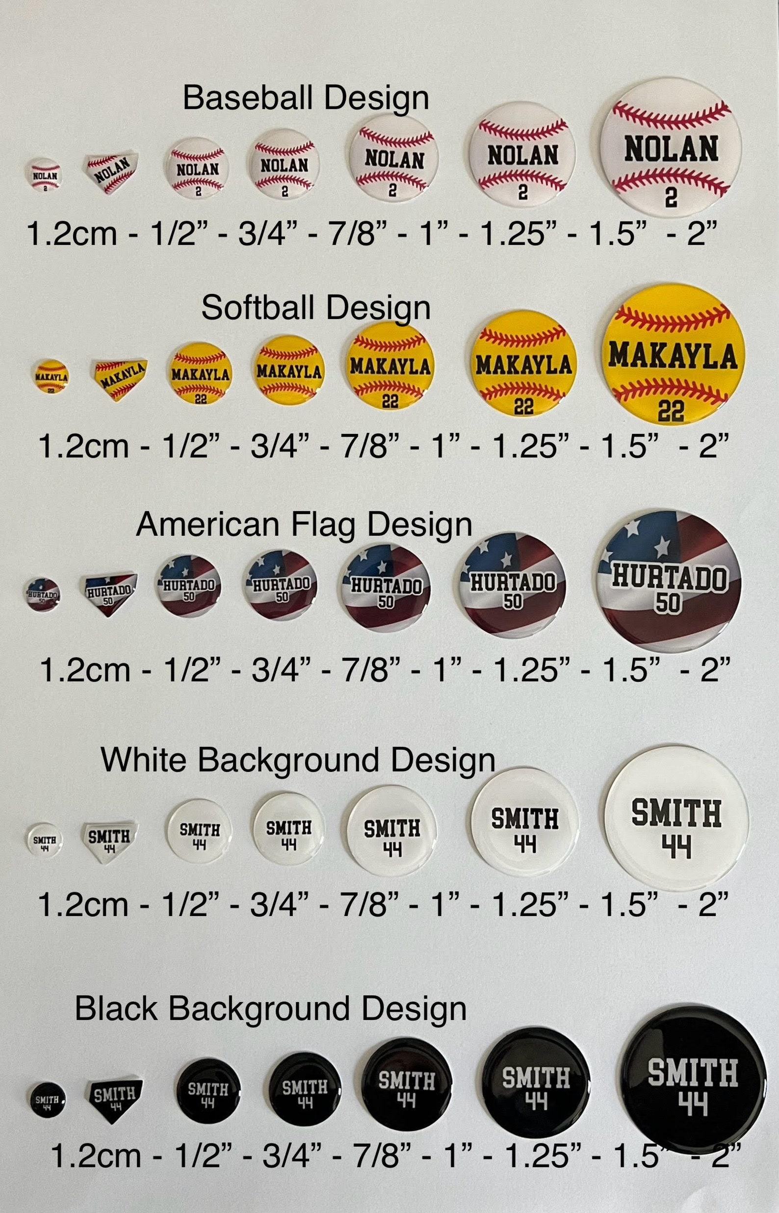 Personalized Bat Knob Decals Elevate Your Batting Game with Custom Style - Image 4