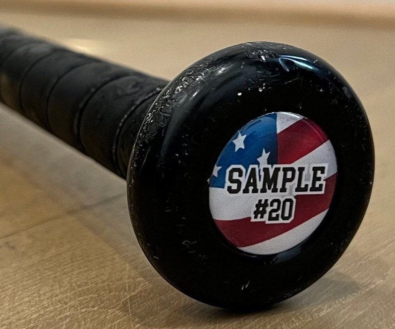 Personalized Bat Knob Decals Elevate Your Batting Game with Custom Style