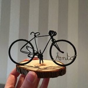 Personalized Bicycle Cake Topper The Interesting  Item for Cycling Enthusiasts