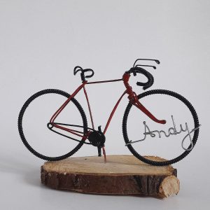 Personalized Bicycle Cake Topper The Interesting  Item for Cycling Enthusiasts