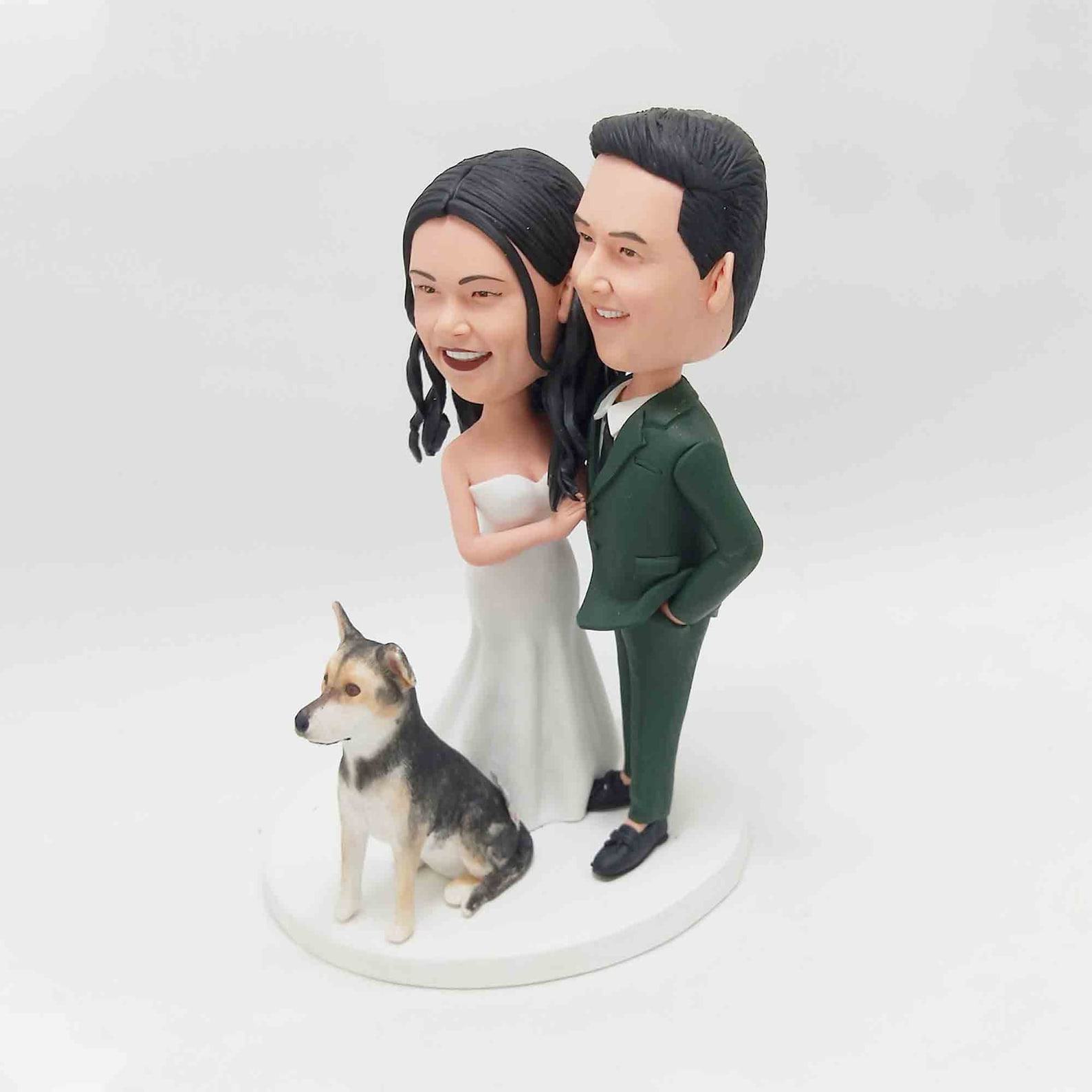 Personalized Bobbleheads for Couples Celebrate Love with Custom Anniversary Items