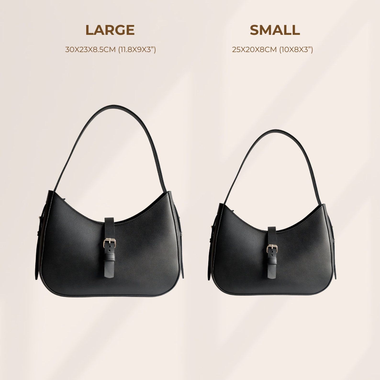 Personalized Boho Chic Elegant Brown Leather Summer Bag for Special Occasions