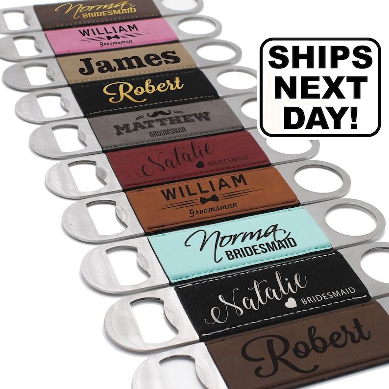 Personalized Bottle Opener Elevate Your Barware with Custom Engraved Designs