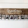 Personalized Brag Board Capture Cherished Memories for Grandparents and Moms