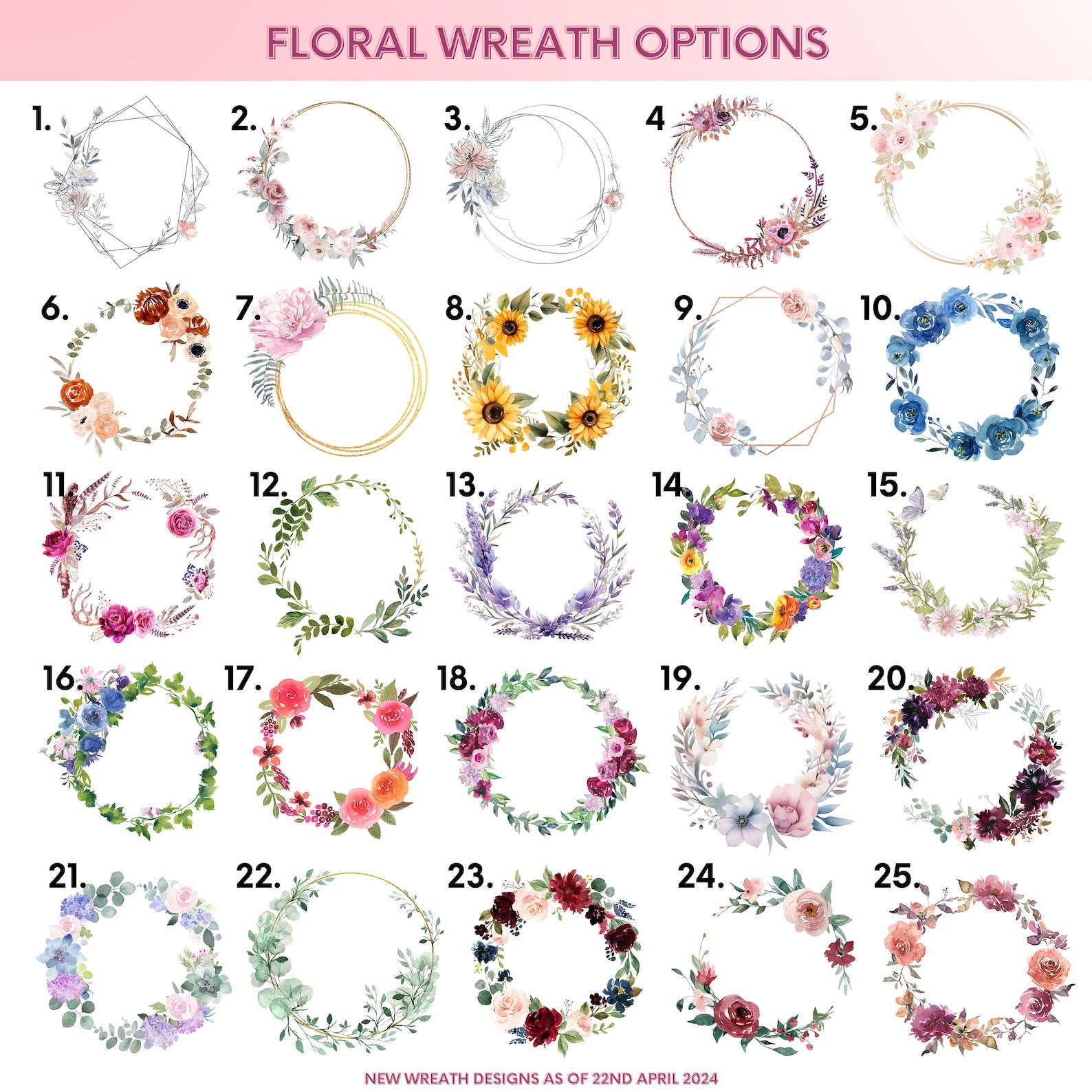 Personalized Bridal Robe Embroidered Floral Wreath, Satin Elegance for Your Special Day