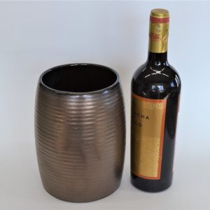 Personalized Bronze Pottery Wine Chiller A Timeless Anniversary Item