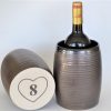 Personalized Bronze Pottery Wine Chiller A Timeless Anniversary Item