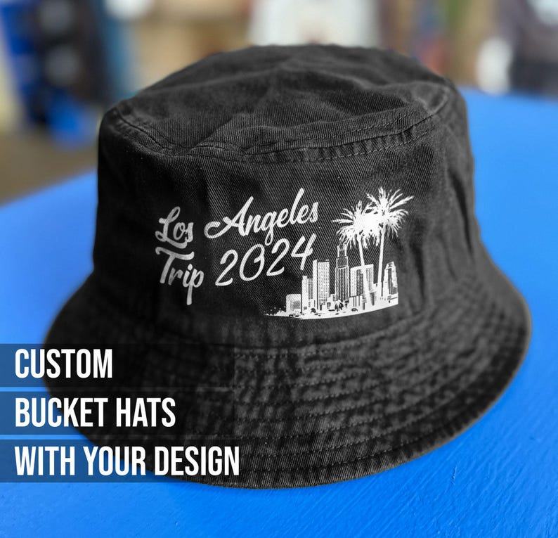 Personalized Bucket Hat Design Your Own Unique Headwear