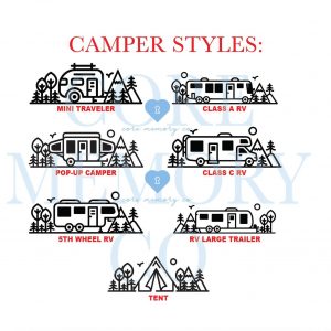 Personalized Camping Name Sign Create a Unique Touch for Your Campsite