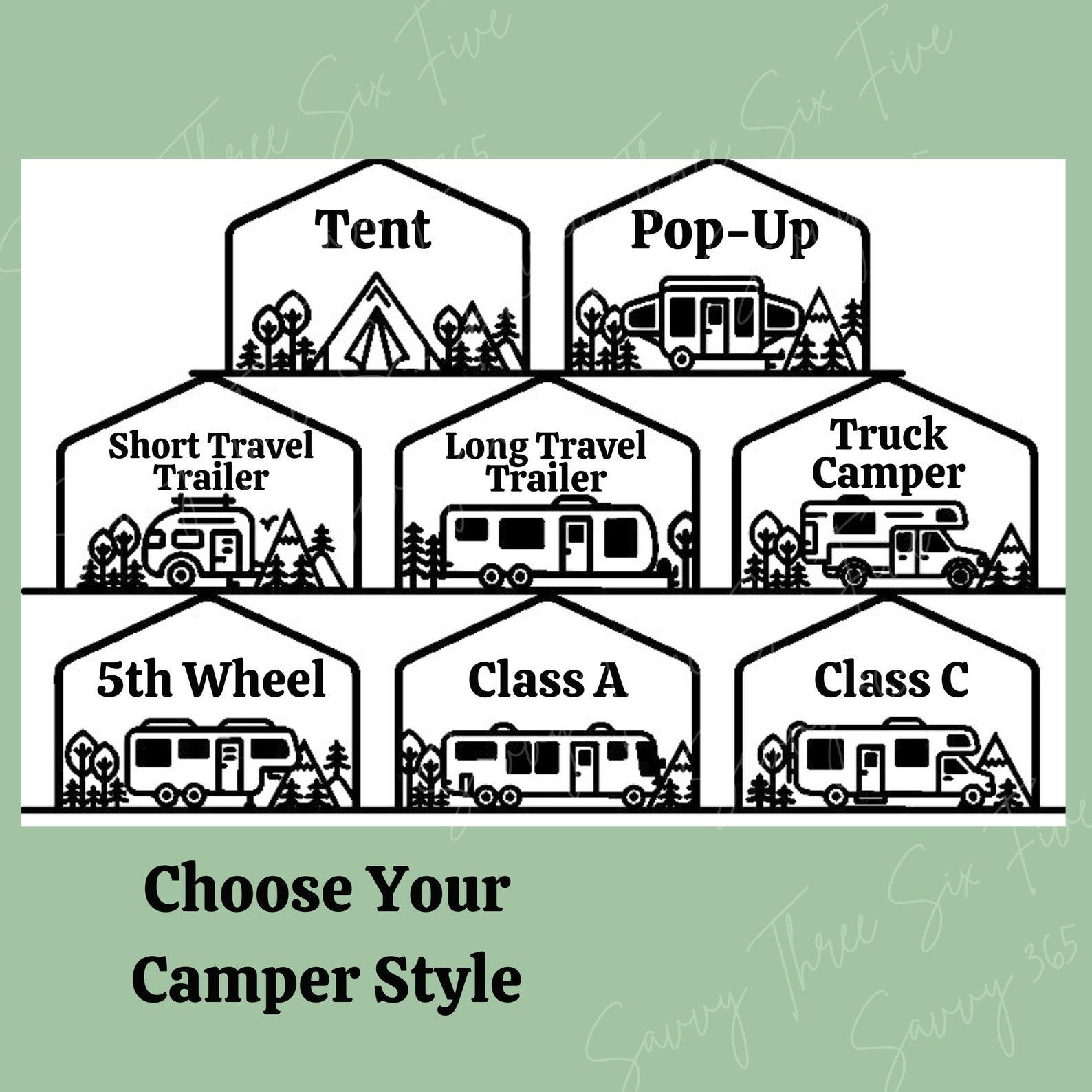 Personalized Camping Sign Welcome to Your Campsite Oasis