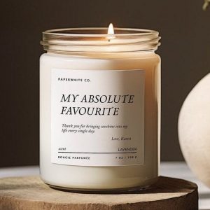 Personalized Candle A Unique Item for Special Occasions