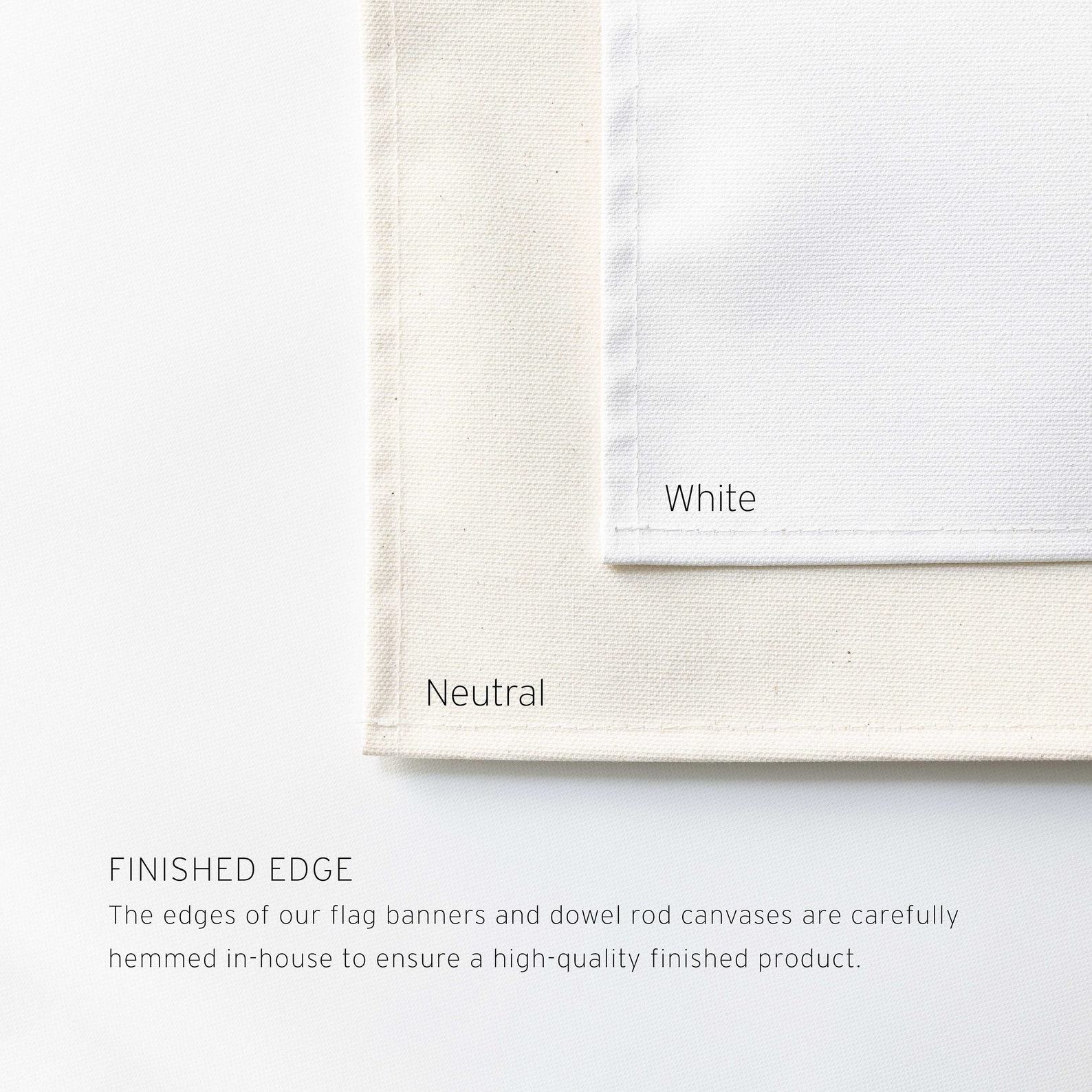 Personalized Canvas Name Flag Boho Nursery Decor for Your Little One’s Special Space