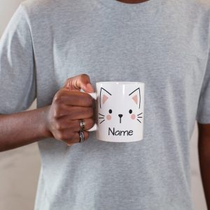 Personalized Cat Mug The Purr-fect Item for Feline Fanatics