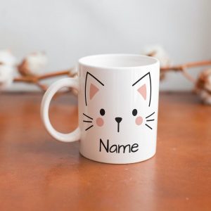 Personalized Cat Mug The Purr-fect Item for Feline Fanatics